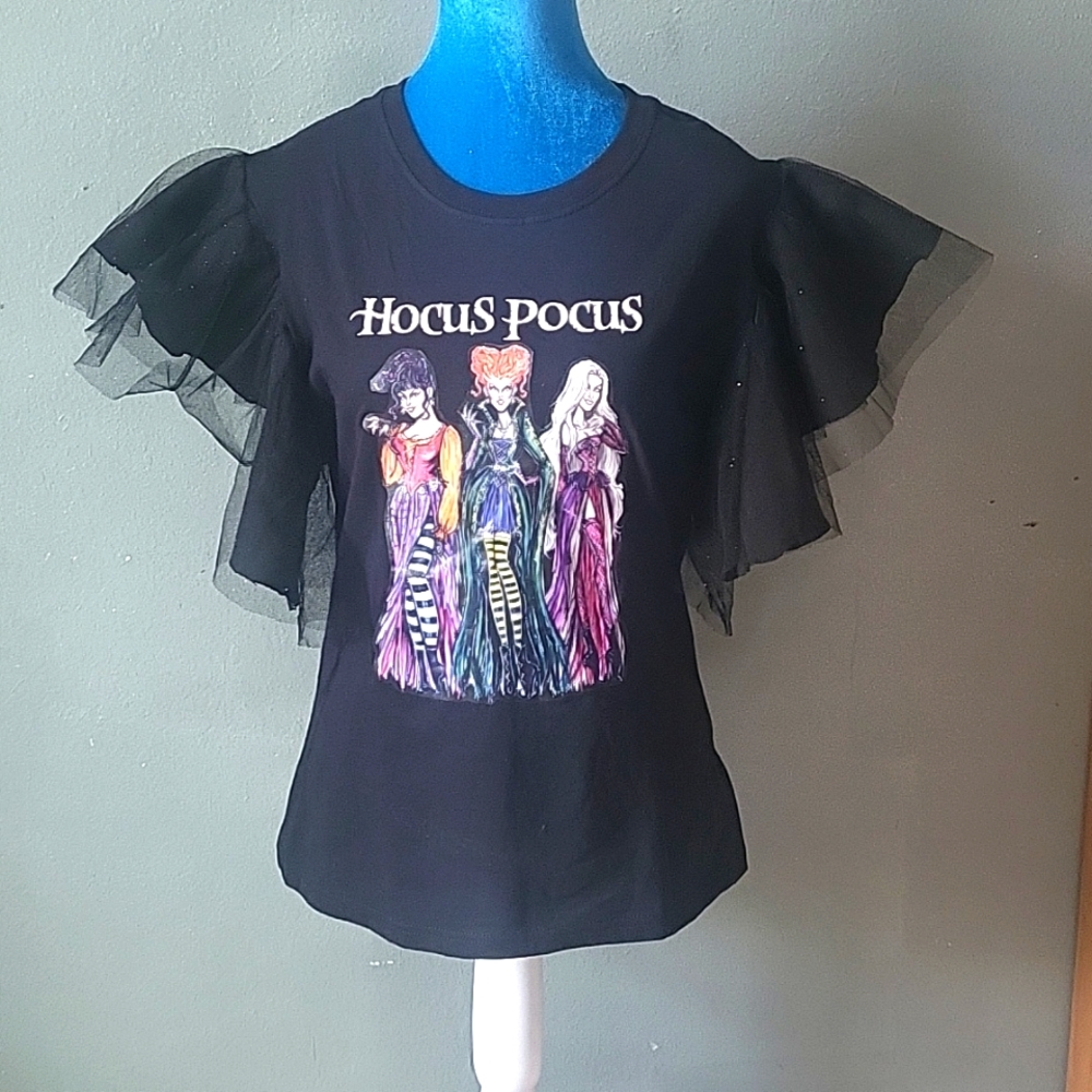 Hocus Pocus black large top